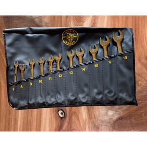 Klein Tools 68502 Metric Wrench Set NOS 7–19mm Complete – Great Christmas Gift